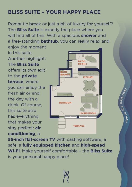 HOP Bliss Suite Grundriss Interlaken