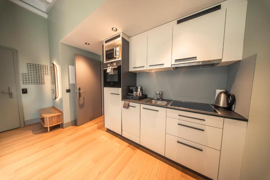 HOP Loft Suite 580 Moderne Kueche Penthouse Interlaken